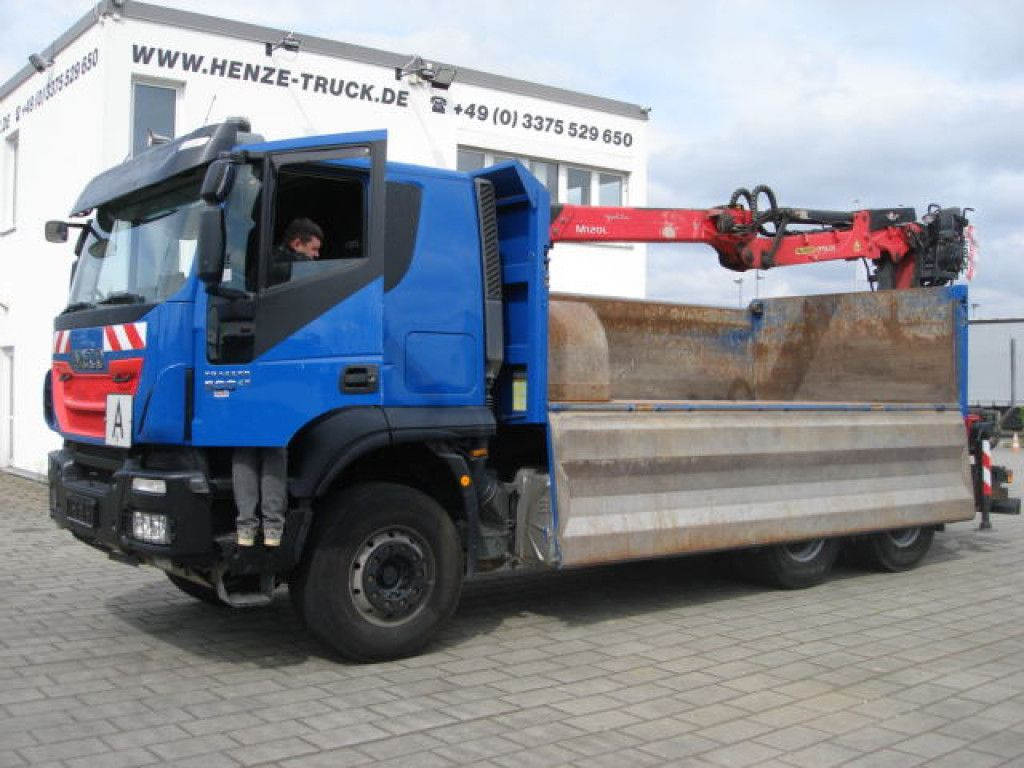 Iveco TRACKER 260T50 6x4 3-Achs Kipper Heckkran Espilo - Kipper vrachtwagen, Kraanwagen: afbeelding 2 Iveco TRACKER 260T50 6x4 3-Achs Kipper Heckkran Espilo - Kipper vrachtwagen, Kraanwagen: afbeelding 2