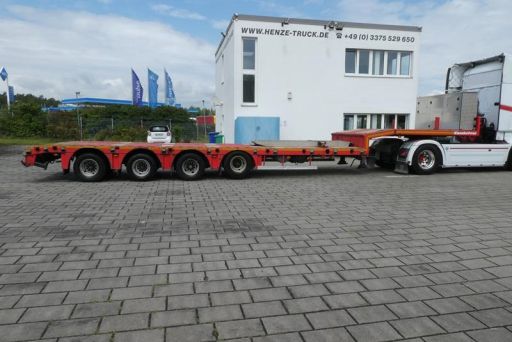 KAESSBOHRER LB4E EX-1 KK LOWBED Tiefladerauflieger AUSZIEHBAR-2x Lenkachsen - Dieplader oplegger: afbeelding 1 KAESSBOHRER LB4E EX-1 KK LOWBED Tiefladerauflieger AUSZIEHBAR-2x Lenkachsen - Dieplader oplegger: afbeelding 1