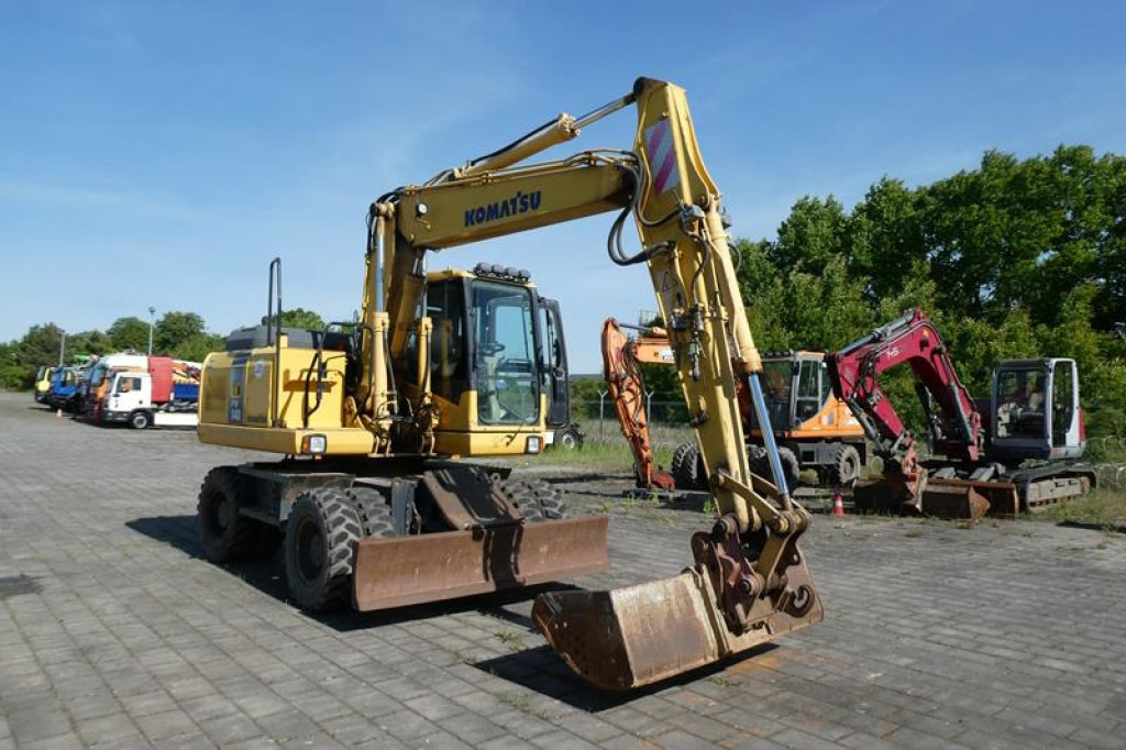 KOMATSU HANOMAG Mobilbagger PW140-7 Mobilbagger - Mobiele graafmachine: afbeelding 1 KOMATSU HANOMAG Mobilbagger PW140-7 Mobilbagger - Mobiele graafmachine: afbeelding 1