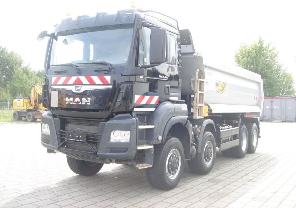 MAN TG-S 35.460 8x6 4 Achs Muldenkipper Meiller 18m³ - Portaalarmsysteem vrachtwagen: afbeelding 3 MAN TG-S 35.460 8x6 4 Achs Muldenkipper Meiller 18m³ - Portaalarmsysteem vrachtwagen: afbeelding 3