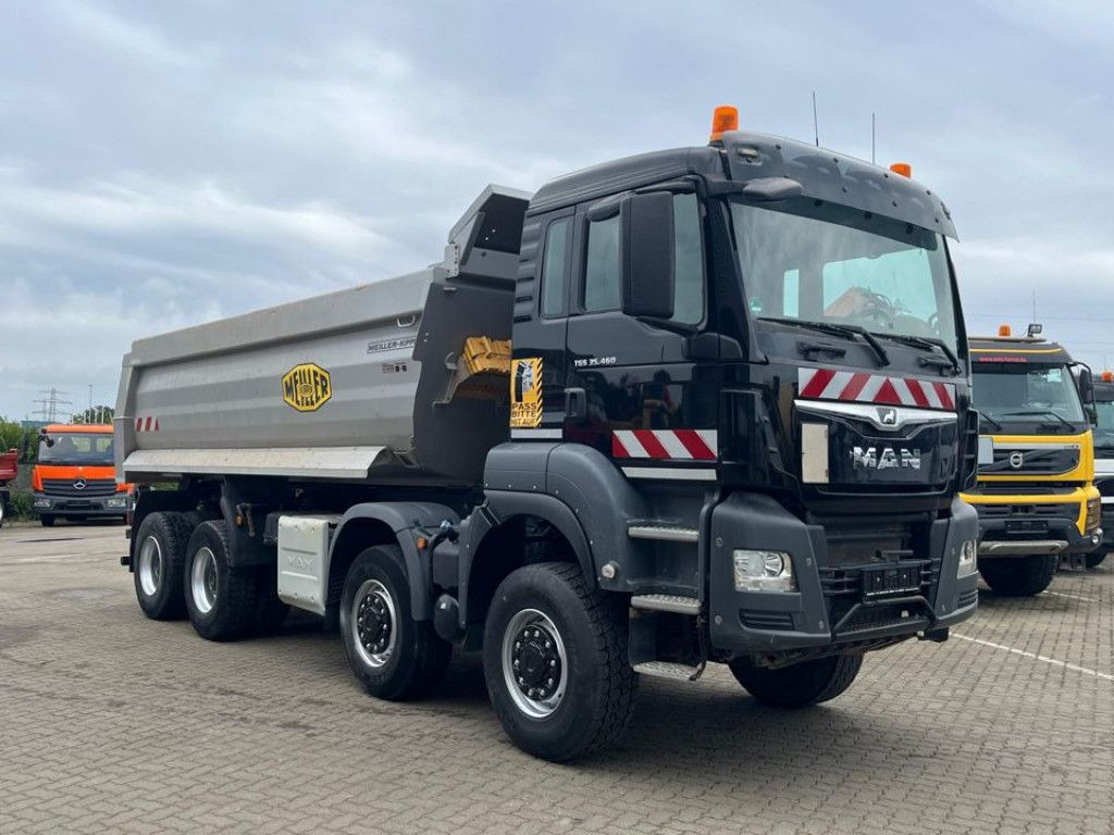 MAN TG-S 35.460 8x6 4 Achs Muldenkipper Meiller 18m³ - Portaalarmsysteem vrachtwagen: afbeelding 2 MAN TG-S 35.460 8x6 4 Achs Muldenkipper Meiller 18m³ - Portaalarmsysteem vrachtwagen: afbeelding 2
