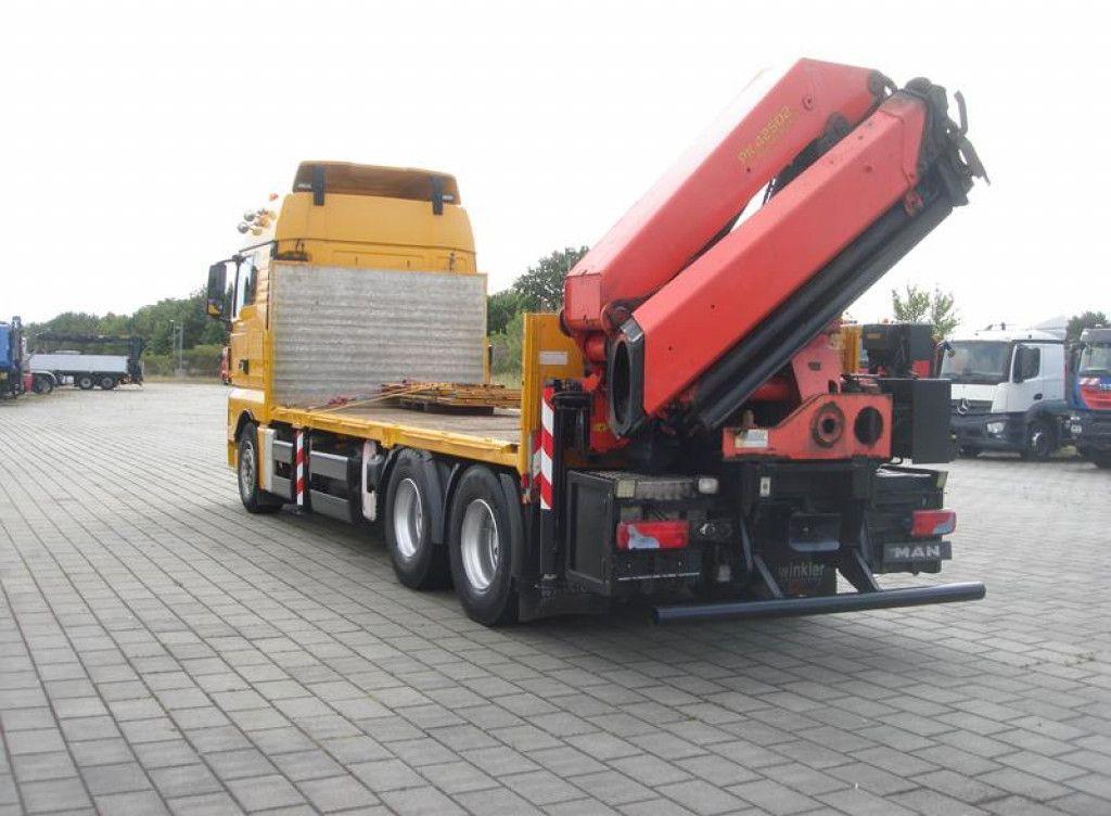 MAN TG-X 26.440 6x4 BL Pritsche Heckkran Palf. PK 42 - Vrachtwagen met open laadbak, Kraanwagen: afbeelding 3 MAN TG-X 26.440 6x4 BL Pritsche Heckkran Palf. PK 42 - Vrachtwagen met open laadbak, Kraanwagen: afbeelding 3