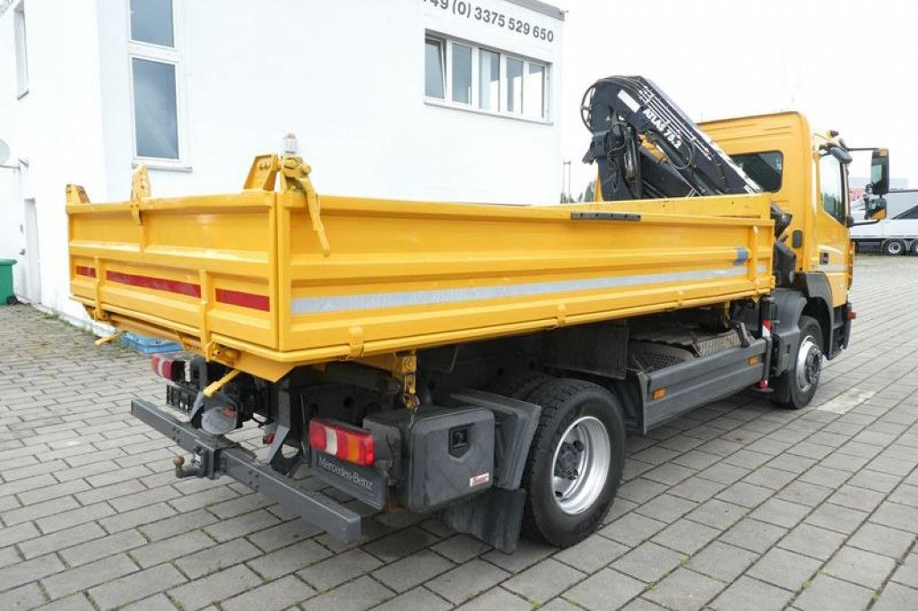 Mercedes-Benz Atego 1224 K 2-Achs Kipper Kran 2x Hdr Ausschub - Kipper vrachtwagen, Kraanwagen: afbeelding 5 Mercedes-Benz Atego 1224 K 2-Achs Kipper Kran 2x Hdr Ausschub - Kipper vrachtwagen, Kraanwagen: afbeelding 5