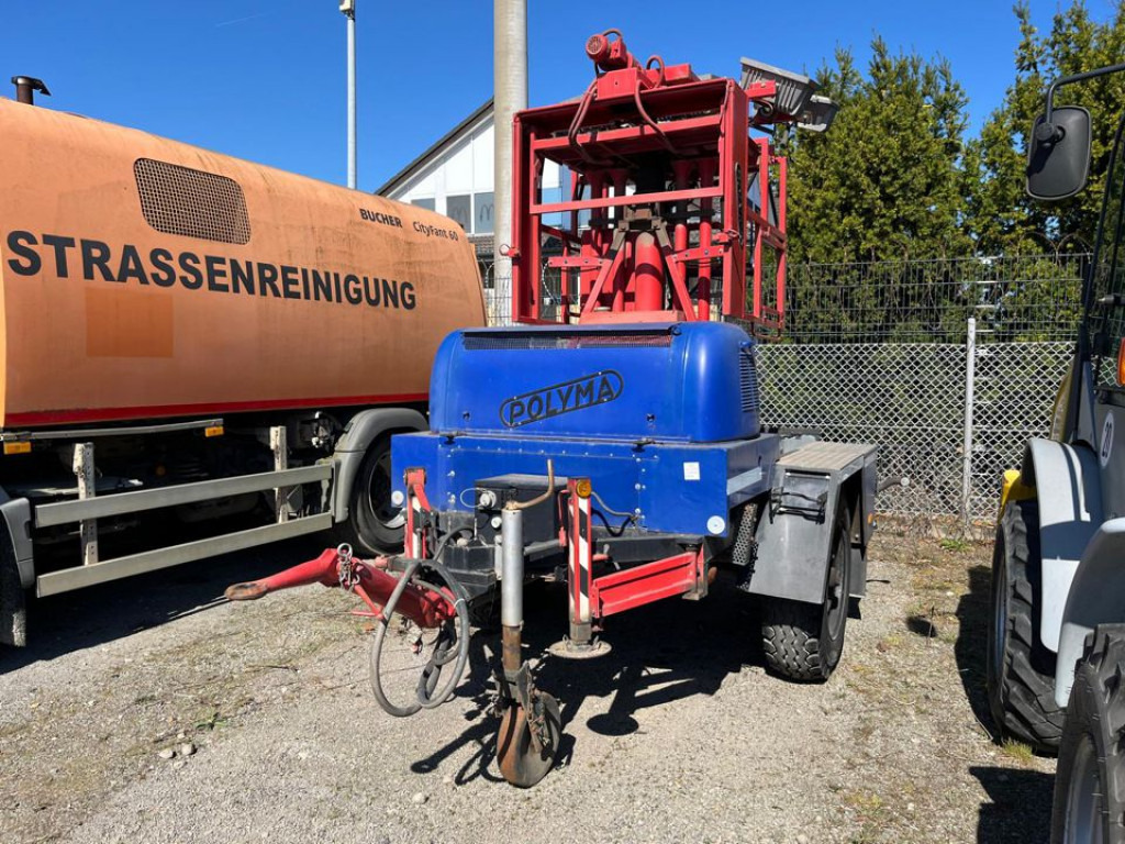 Polyma Geräteanhänger PL 16-9 Spezialanhänger Lichtmast - Open/ Plateau aanhangwagen: afbeelding 1 Polyma Geräteanhänger PL 16-9 Spezialanhänger Lichtmast - Open/ Plateau aanhangwagen: afbeelding 1