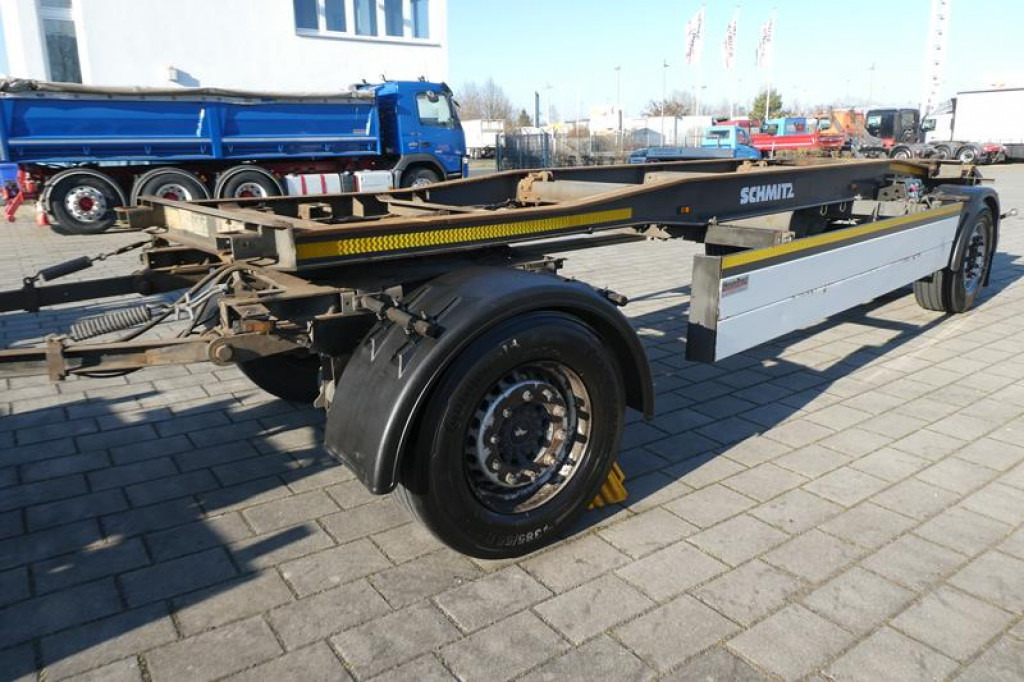 SCHMITZ GOTHA SCHMITZ GOTHA Abrollcontainernanhänger Containeranhänger ACF 18 S -Schlitten - Haakarm/ Portaalarm aanhanger: afbeelding 1 SCHMITZ GOTHA SCHMITZ GOTHA Abrollcontainernanhänger Containeranhänger ACF 18 S -Schlitten - Haakarm/ Portaalarm aanhanger: afbeelding 1