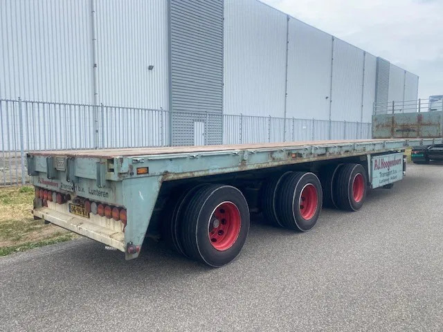 Floor open oplegger 3 asser uitschuifbaar, 2 x stuur, 1 x liftas - Open bak met boorden oplegger: afbeelding 5 Floor open oplegger 3 asser uitschuifbaar, 2 x stuur, 1 x liftas - Open bak met boorden oplegger: afbeelding 5