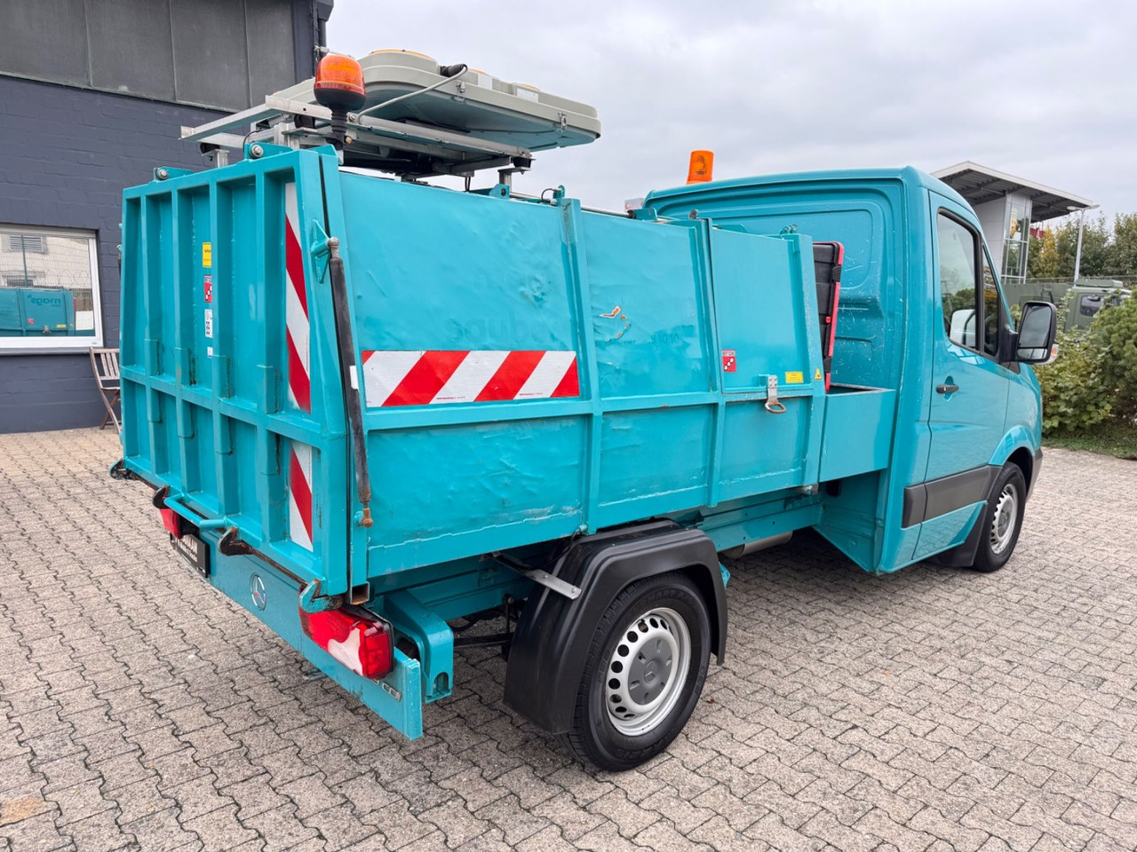 Mercedes-Benz 313 CDI Sprinter II Bertsche Müllwagen Tafel - Bestelwagen: afbeelding 5 Mercedes-Benz 313 CDI Sprinter II Bertsche Müllwagen Tafel - Bestelwagen: afbeelding 5