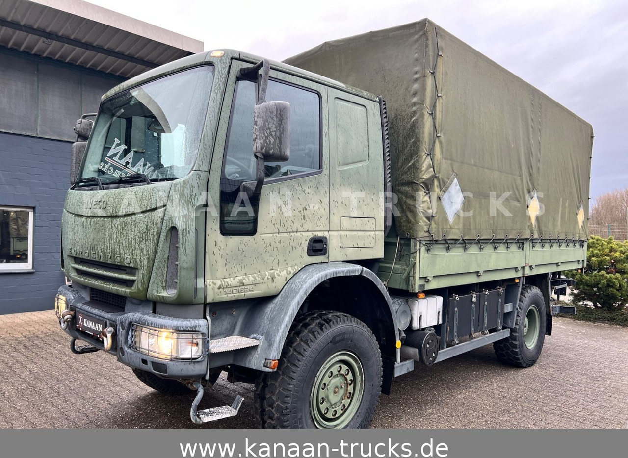 Iveco 140 E240 Eurocargo 4x4 Miltär Camper Expedition - Schuifzeilen vrachtwagen: afbeelding 2 Iveco 140 E240 Eurocargo 4x4 Miltär Camper Expedition - Schuifzeilen vrachtwagen: afbeelding 2