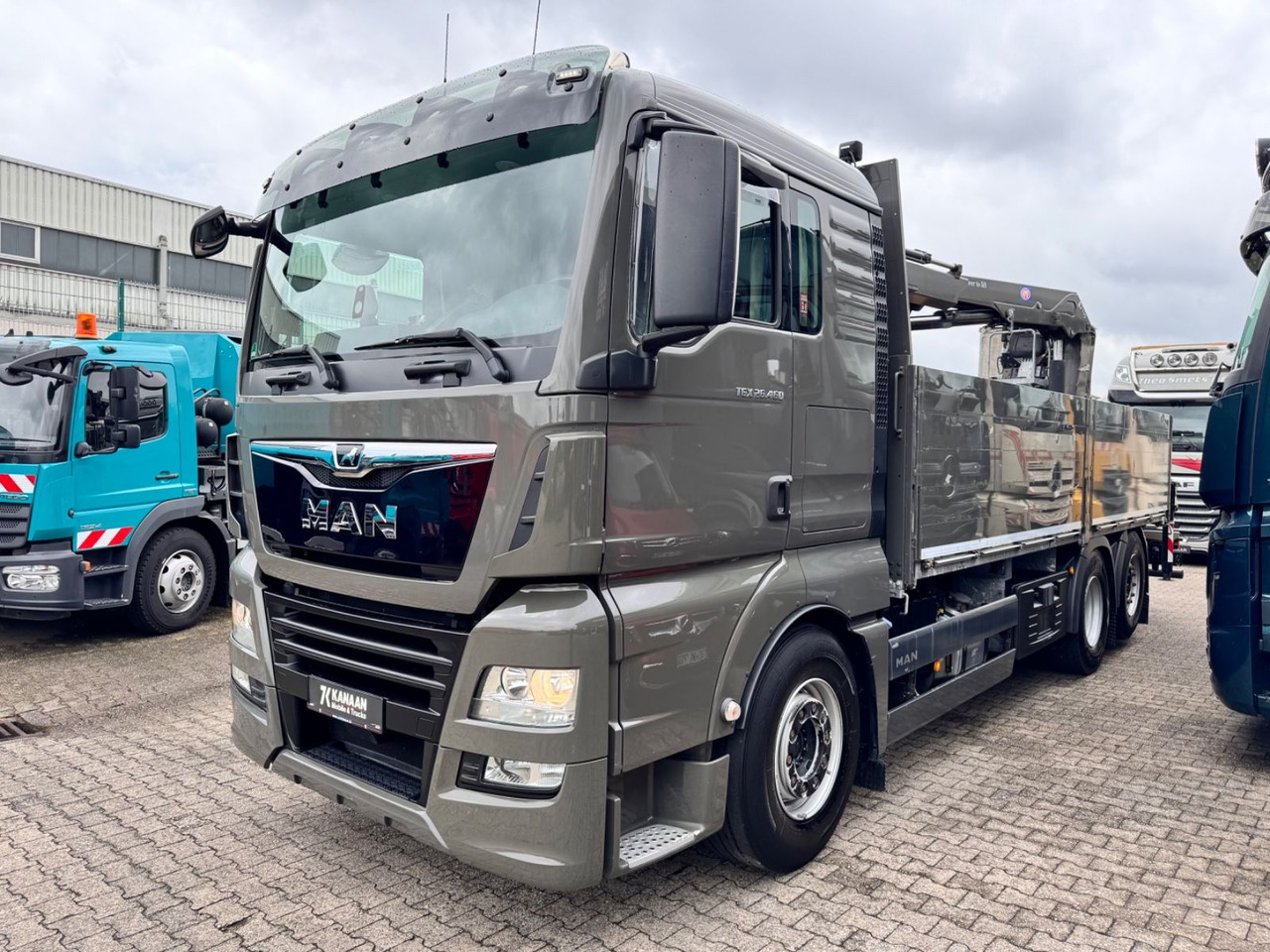 MAN 26.460 TGX Baustoffkran HMF 2110-L3 - Kraanwagen: afbeelding 2 MAN 26.460 TGX Baustoffkran HMF 2110-L3 - Kraanwagen: afbeelding 2