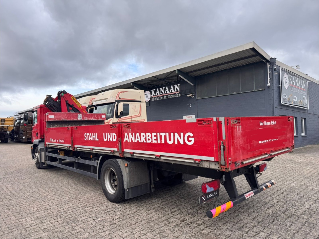 MAN TGM 18.340 Langmaterial Palfinger PK13001K Funk - Kraanwagen: afbeelding 4 MAN TGM 18.340 Langmaterial Palfinger PK13001K Funk - Kraanwagen: afbeelding 4
