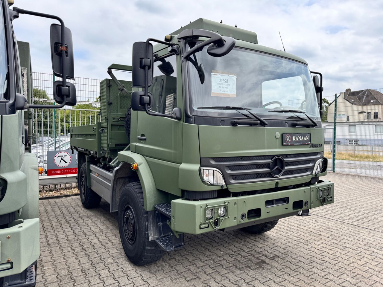 Mercedes-Benz 1018 Atego 4x4 Allrad Camper - Bestelwagen open laadbak: afbeelding 1 Mercedes-Benz 1018 Atego 4x4 Allrad Camper - Bestelwagen open laadbak: afbeelding 1