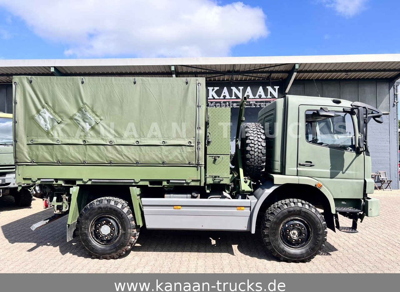Mercedes-Benz 1018 Atego 4x4 Allrad Miltär Camper Expedition - Containertransporter/ Wissellaadbak vrachtwagen: afbeelding 3 Mercedes-Benz 1018 Atego 4x4 Allrad Miltär Camper Expedition - Containertransporter/ Wissellaadbak vrachtwagen: afbeelding 3