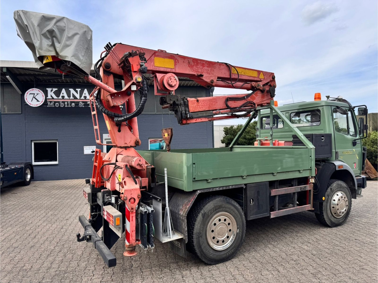 Mercedes-Benz 1417 AK Allrad Palfinger Montagekran 17,7m 64TKM - Kraanwagen: afbeelding 5 Mercedes-Benz 1417 AK Allrad Palfinger Montagekran 17,7m 64TKM - Kraanwagen: afbeelding 5