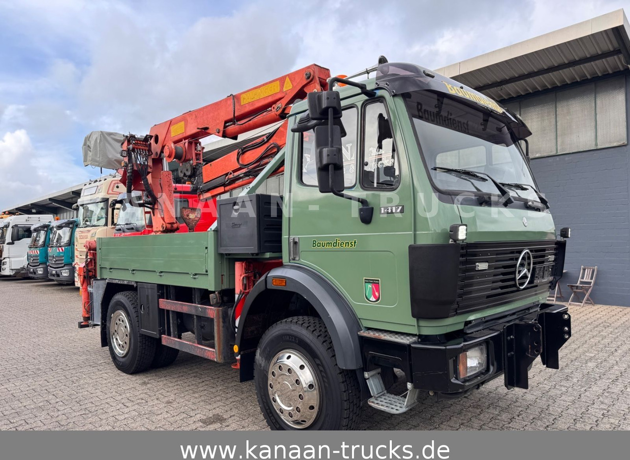Mercedes-Benz 1417 AK Allrad Palfinger Montagekran 17,7m 64TKM - Kraanwagen: afbeelding 1 Mercedes-Benz 1417 AK Allrad Palfinger Montagekran 17,7m 64TKM - Kraanwagen: afbeelding 1