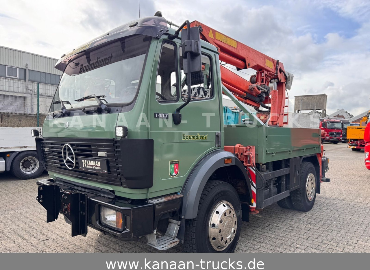 Mercedes-Benz 1417 AK Allrad Palfinger Montagekran 17,7m 64TKM - Kraanwagen: afbeelding 2 Mercedes-Benz 1417 AK Allrad Palfinger Montagekran 17,7m 64TKM - Kraanwagen: afbeelding 2