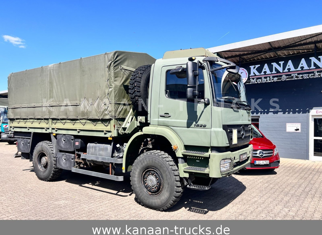 Mercedes-Benz 1829 A Axor 4x4 EX- 31 TKM Camper Expedi - Schuifzeilen vrachtwagen: afbeelding 1 Mercedes-Benz 1829 A Axor 4x4 EX- 31 TKM Camper Expedi - Schuifzeilen vrachtwagen: afbeelding 1