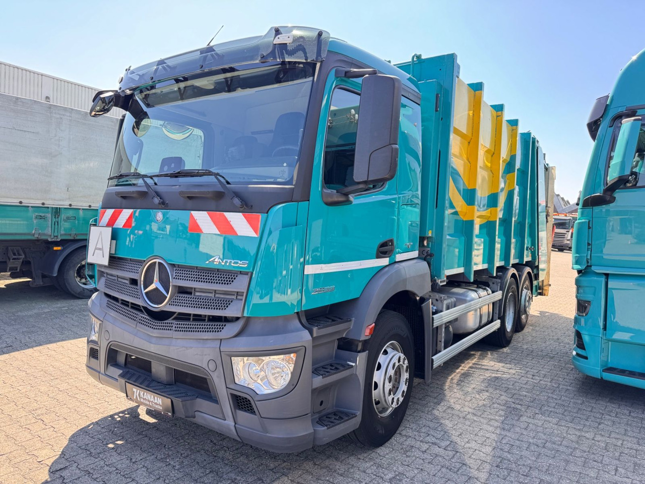 Mercedes-Benz 2533 Antos Müllwagen Zöller ATM bei 90Tkm - Vuilniswagen: afbeelding 2 Mercedes-Benz 2533 Antos Müllwagen Zöller ATM bei 90Tkm - Vuilniswagen: afbeelding 2