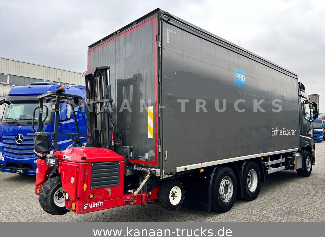 Mercedes-Benz 2548 Actros 6x2 Pritsche Moffet Mitnahme stapler - Schuifzeilen vrachtwagen: afbeelding 5 Mercedes-Benz 2548 Actros 6x2 Pritsche Moffet Mitnahme stapler - Schuifzeilen vrachtwagen: afbeelding 5