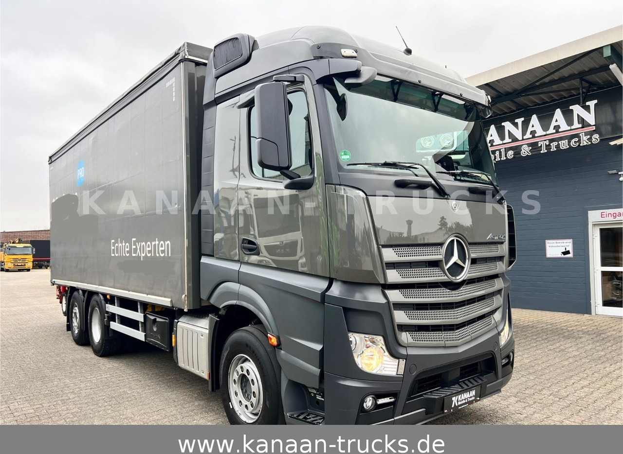 Mercedes-Benz 2548 Actros 6x2 Pritsche Moffet Mitnahme stapler - Kraanwagen: afbeelding 1 Mercedes-Benz 2548 Actros 6x2 Pritsche Moffet Mitnahme stapler - Kraanwagen: afbeelding 1
