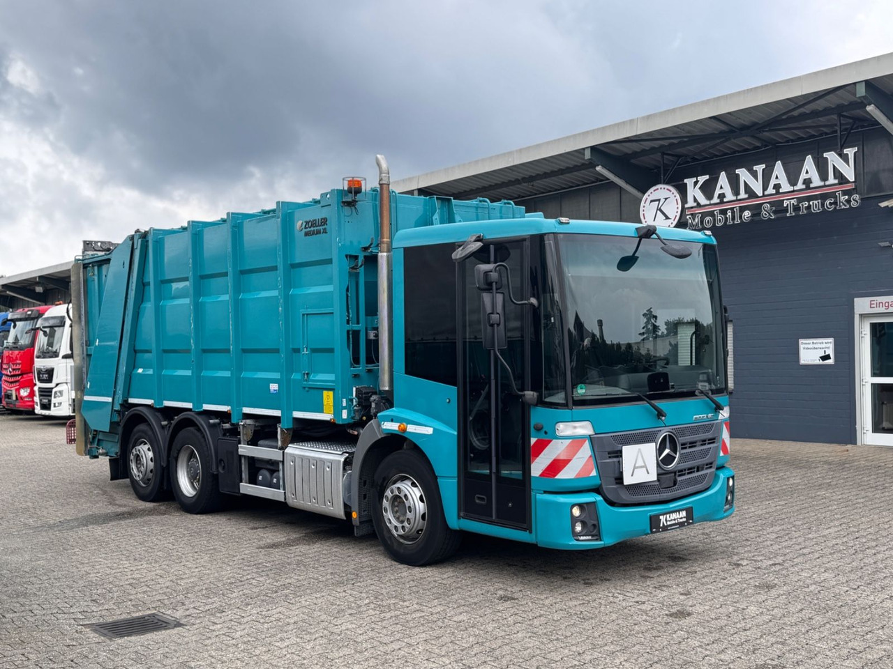 Mercedes-Benz 2630 Econic Müllwagen Zöller - Vuilniswagen: afbeelding 1 Mercedes-Benz 2630 Econic Müllwagen Zöller - Vuilniswagen: afbeelding 1