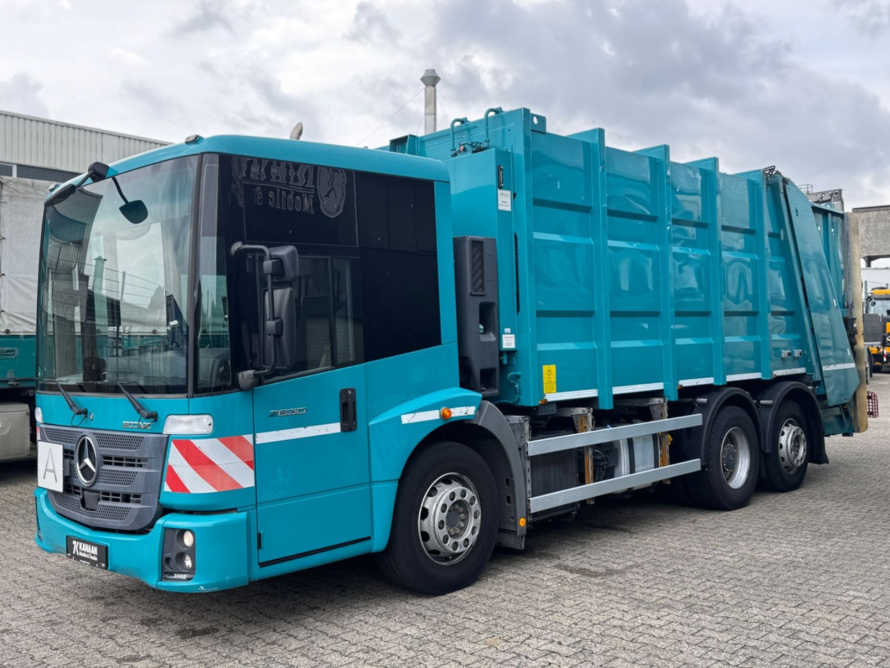 Mercedes-Benz 2630 Econic Müllwagen Zöller - Vuilniswagen: afbeelding 2 Mercedes-Benz 2630 Econic Müllwagen Zöller - Vuilniswagen: afbeelding 2