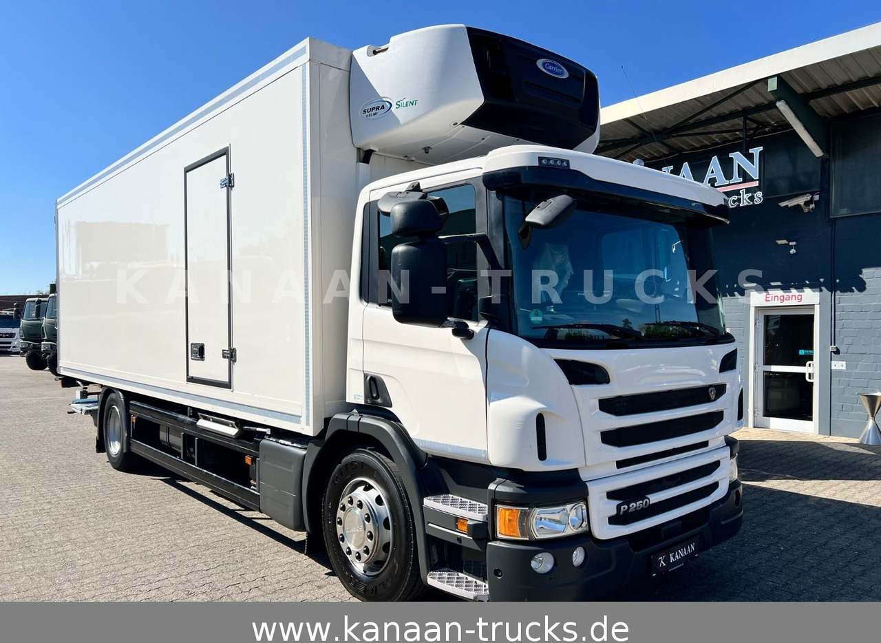 Scania P250 Kühlkoffer Carrier Supra1150 Silent LBW E6 - Koelwagen vrachtwagen: afbeelding 1 Scania P250 Kühlkoffer Carrier Supra1150 Silent LBW E6 - Koelwagen vrachtwagen: afbeelding 1