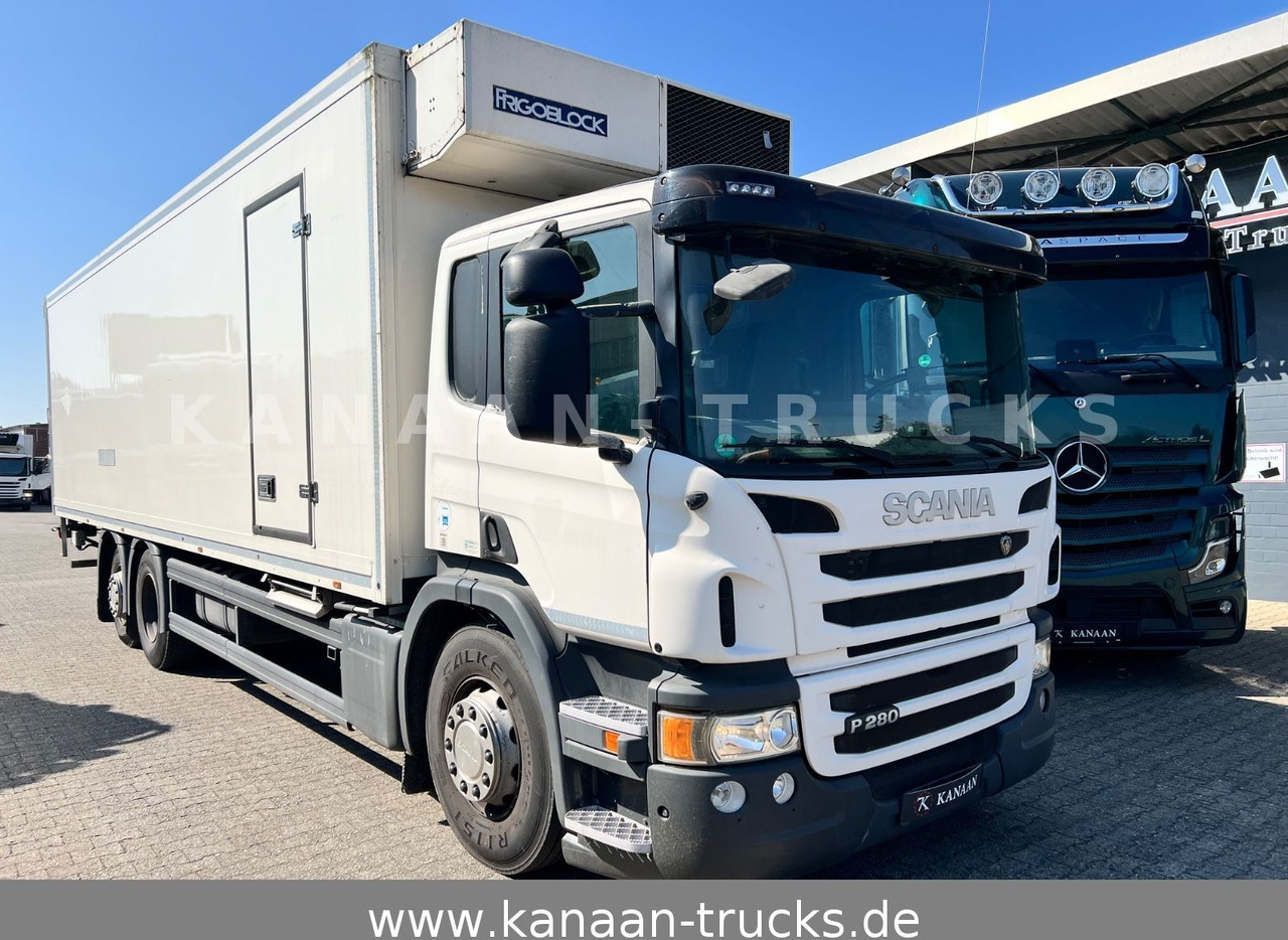 Scania P280 Kühlkoffer FRIGOBLOCK FK13 LBW E5 - Koelwagen vrachtwagen: afbeelding 1 Scania P280 Kühlkoffer FRIGOBLOCK FK13 LBW E5 - Koelwagen vrachtwagen: afbeelding 1