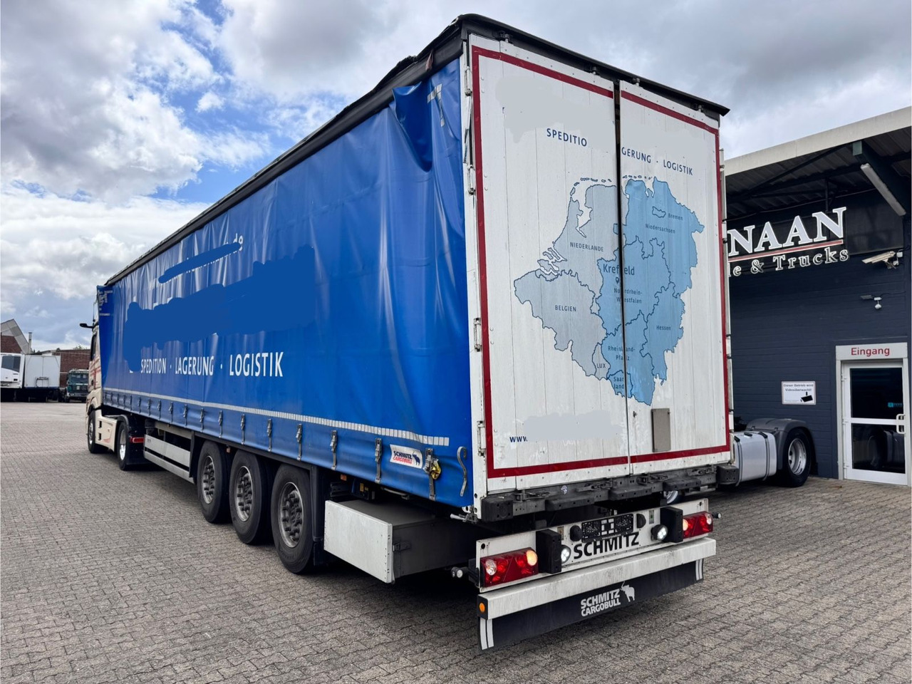 Schmitz Cargobull SCS 24/L-13.62 E B Curtainsider Unfall - Schuifzeiloplegger: afbeelding 1 Schmitz Cargobull SCS 24/L-13.62 E B Curtainsider Unfall - Schuifzeiloplegger: afbeelding 1