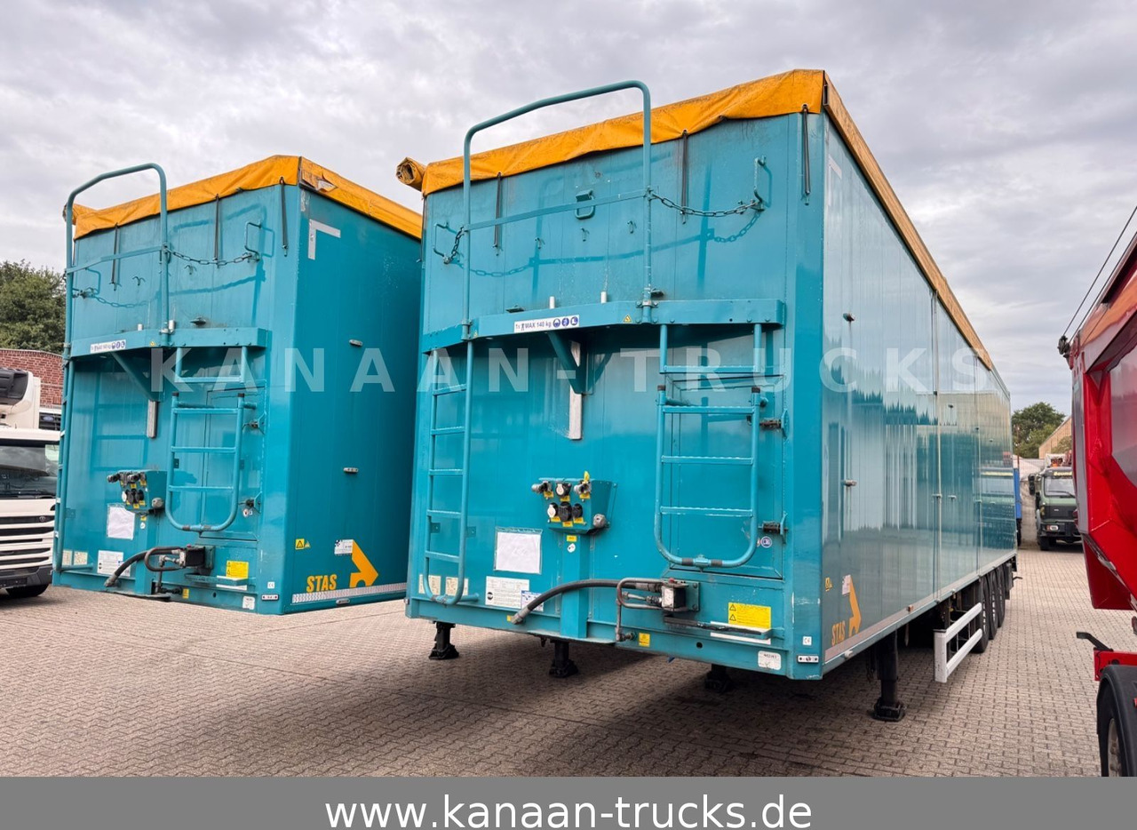 Stas S 300 ZX Walkingfloor Schubboden 2 x Vorhanden - Schuifvloer oplegger: afbeelding 3 Stas S 300 ZX Walkingfloor Schubboden 2 x Vorhanden - Schuifvloer oplegger: afbeelding 3