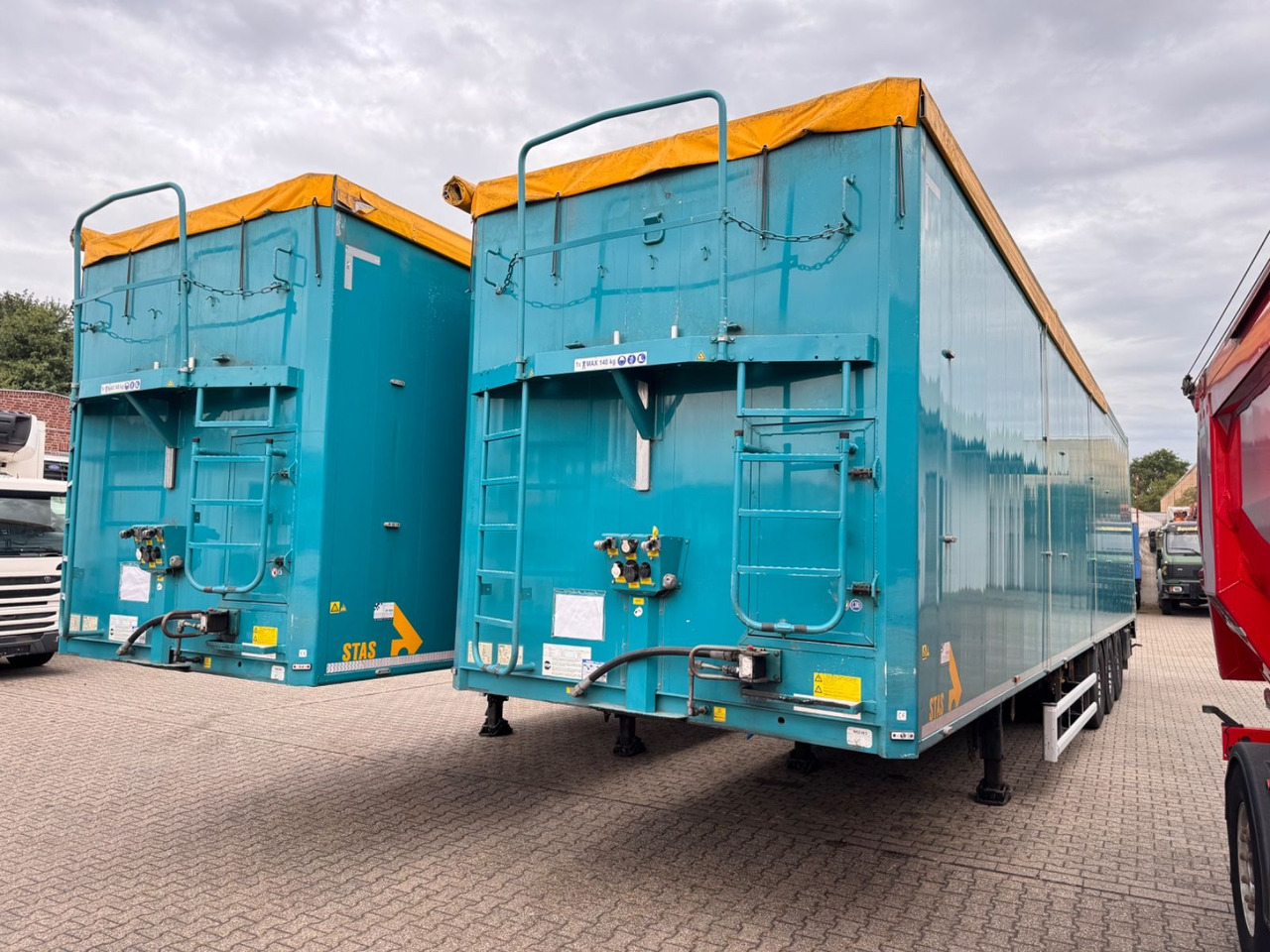 Stas S 300 ZX Walkingfloor  Schubboden 2 x Vorhanden - Schuifvloer oplegger: afbeelding 3 Stas S 300 ZX Walkingfloor  Schubboden 2 x Vorhanden - Schuifvloer oplegger: afbeelding 3