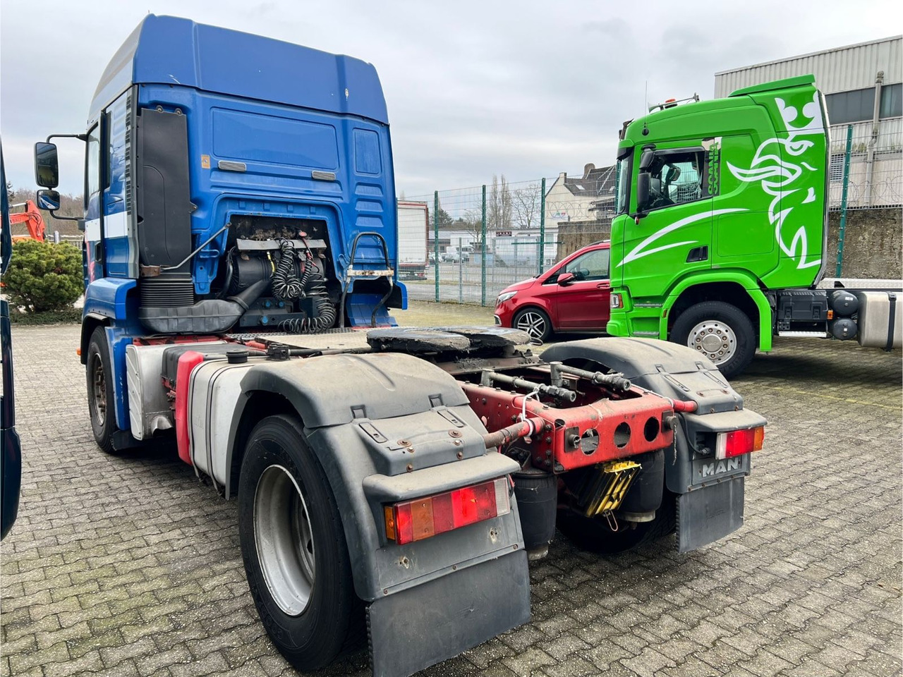 MAN TGA 18.430 BLS Hydraulik Kipper Walkingfloor - Trekker: afbeelding 4 MAN TGA 18.430 BLS Hydraulik Kipper Walkingfloor - Trekker: afbeelding 4