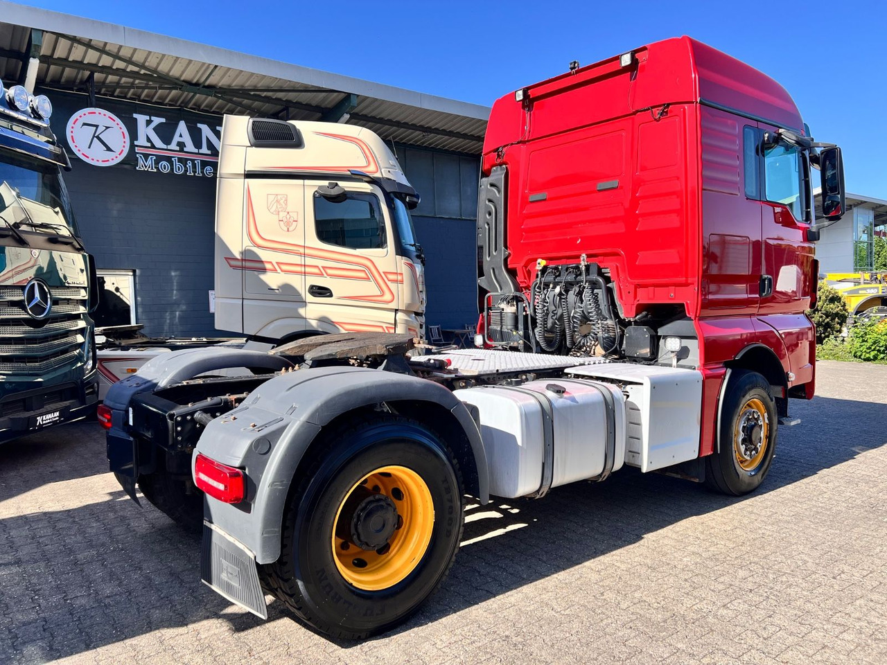 MAN TGX 18.510 XLX 4x4H BLS -Pritarder TOP TÜV NEU - Trekker: afbeelding 4 MAN TGX 18.510 XLX 4x4H BLS -Pritarder TOP TÜV NEU - Trekker: afbeelding 4