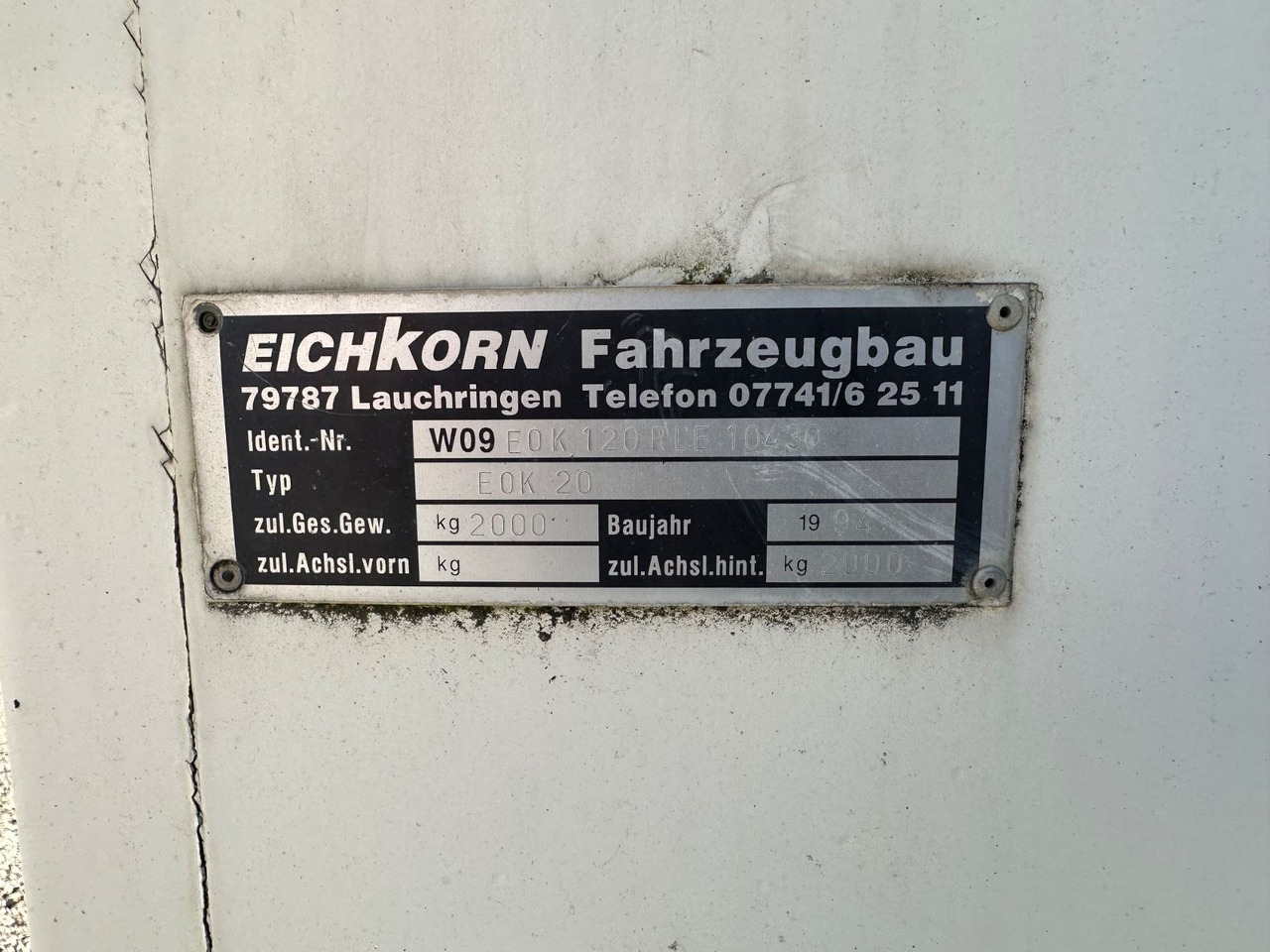Eichkorn E0K20 Fahrradanhänger - Gesloten aanhangwagen: afbeelding 4 Eichkorn E0K20 Fahrradanhänger - Gesloten aanhangwagen: afbeelding 4