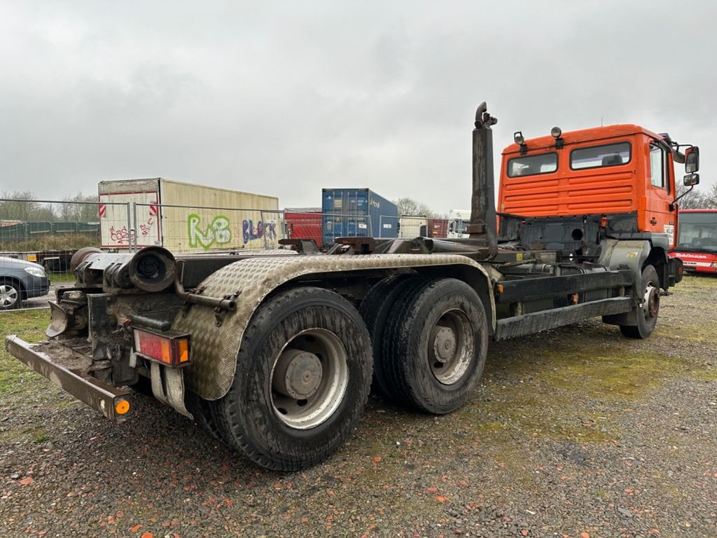 MAN T48 6x4 (Blatt-Blatt) Absetzkipper Meiler - Portaalarmsysteem vrachtwagen: afbeelding 2 MAN T48 6x4 (Blatt-Blatt) Absetzkipper Meiler - Portaalarmsysteem vrachtwagen: afbeelding 2